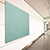 frameless Glassboard in corridor